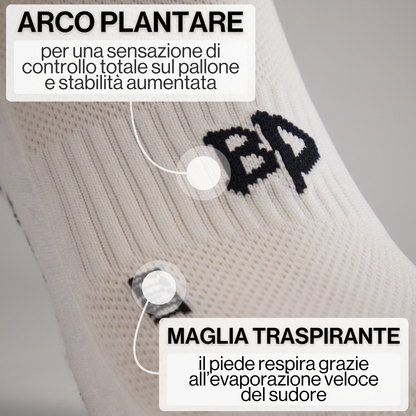 XX Football Grip - Calza da Calcio Antiscivolo